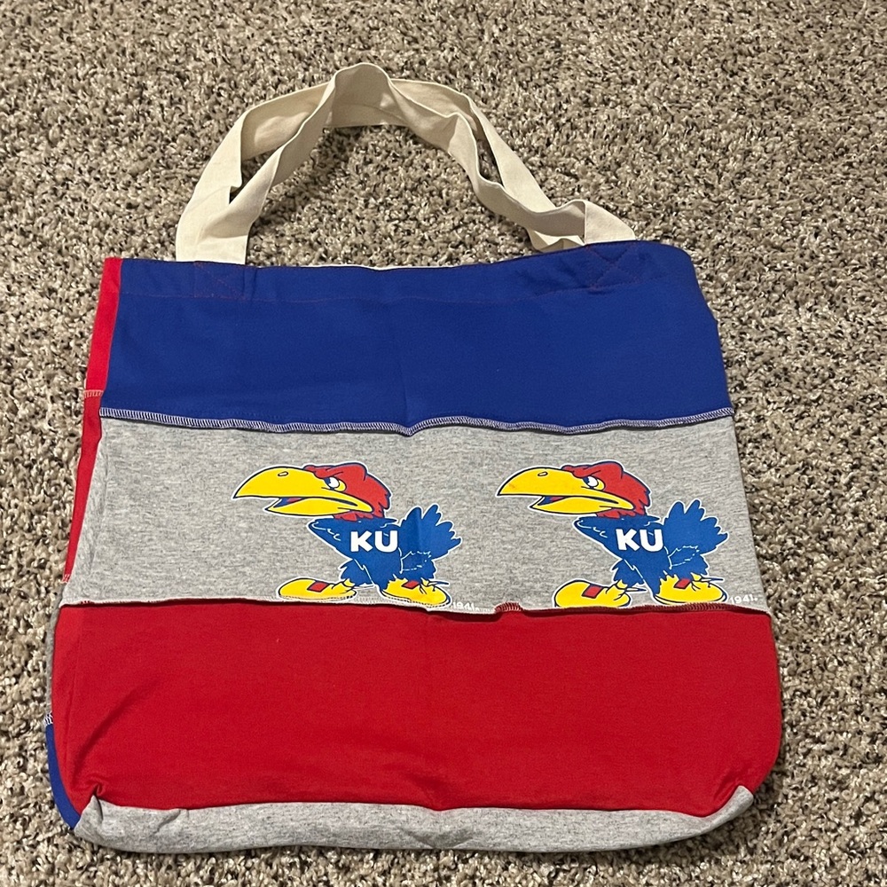 Kansas Jayhawks Tote Bag